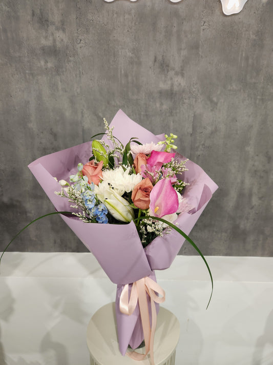 Bloom Blush (Hand Tied)