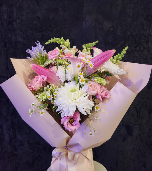 Blush Harmony (Hand Tied)