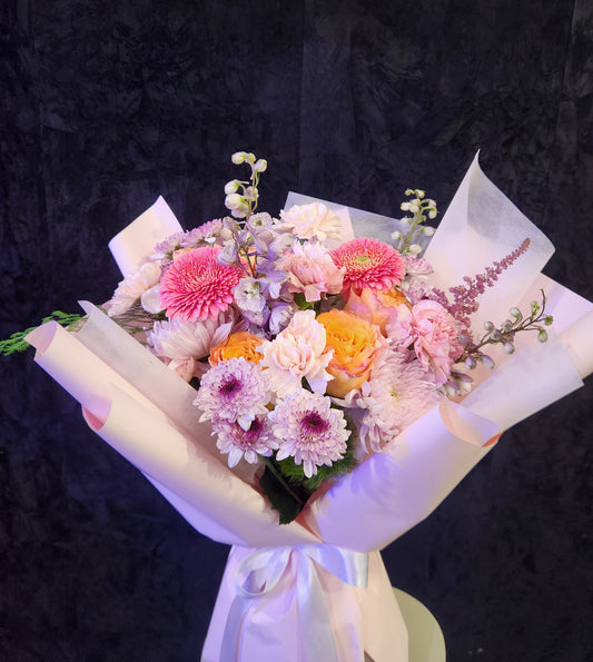 Blush Harmony (Hand Tied)