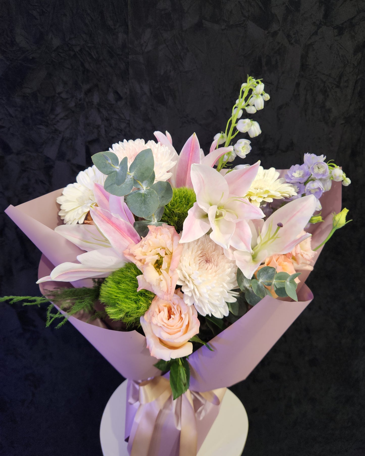 Blush Harmony (Hand Tied)