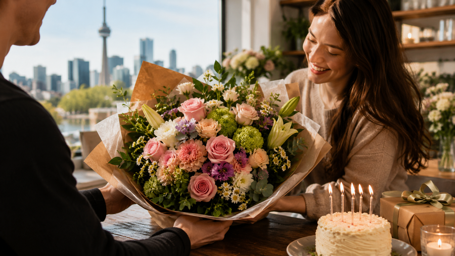 Birthday Flower Delivery in Toronto: How to Choose a Bouquet That Feels Personal