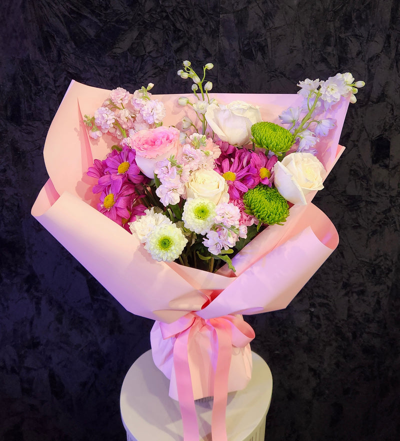 Blush Harmony (Hand Tied)