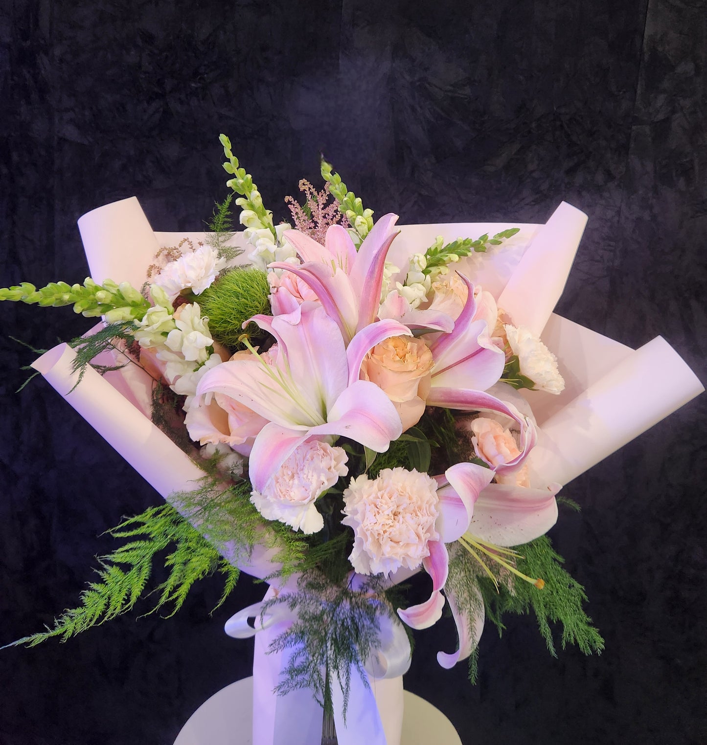 Bloom Blush (Hand Tied)