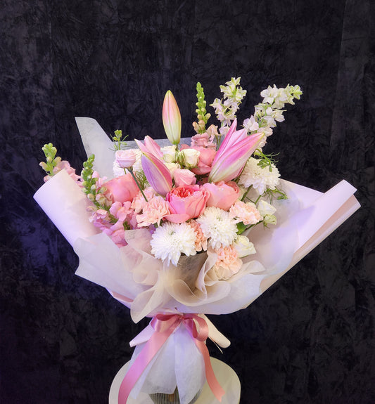 Blush Harmony (Hand Tied)