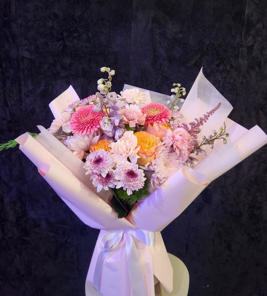 Blush Harmony (Hand Tied)