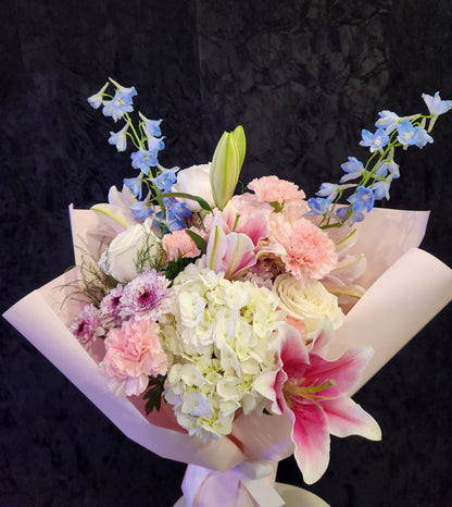 Bloom Blush (Hand Tied)