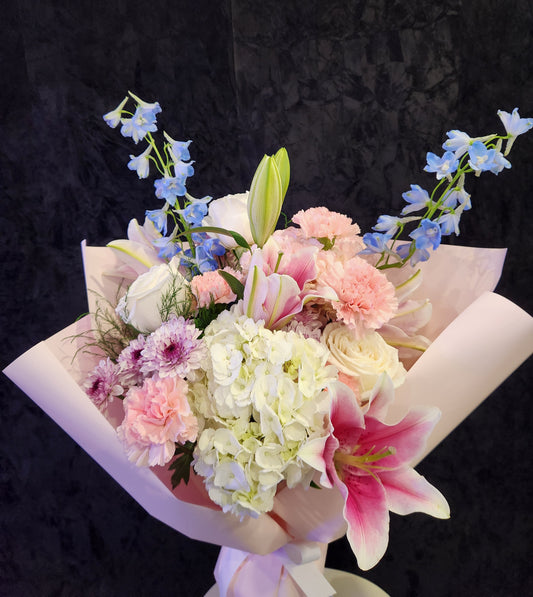 Bloom Blush (Hand Tied)