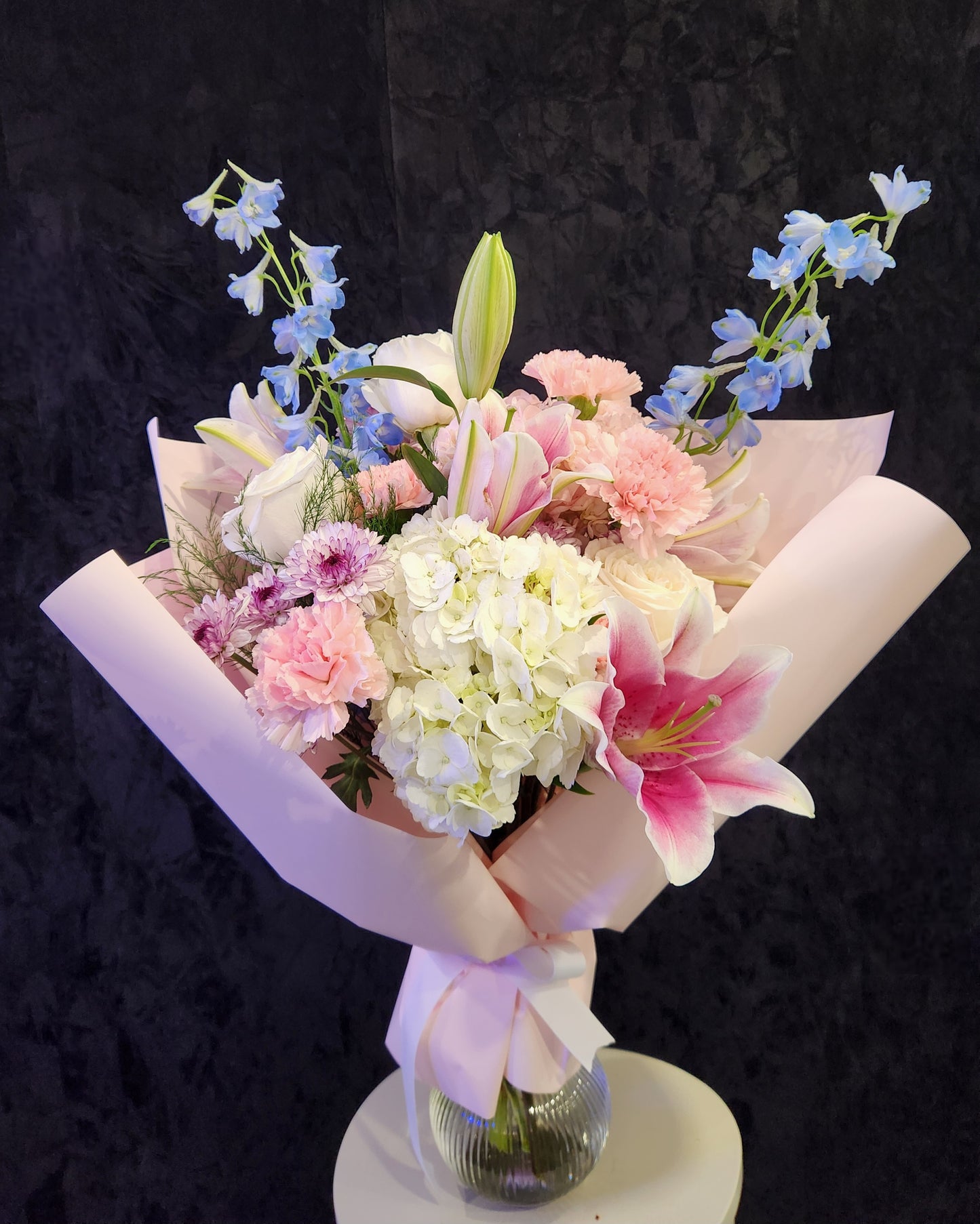 Bloom Blush (Hand Tied)