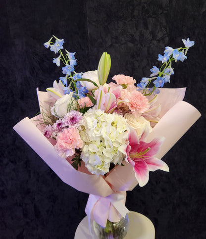 Bloom Blush (Hand Tied)