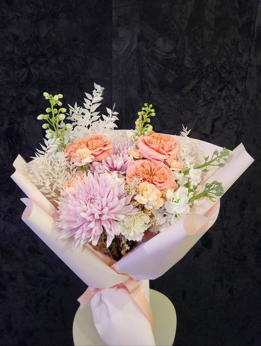 Bloom Blush (Hand Tied)