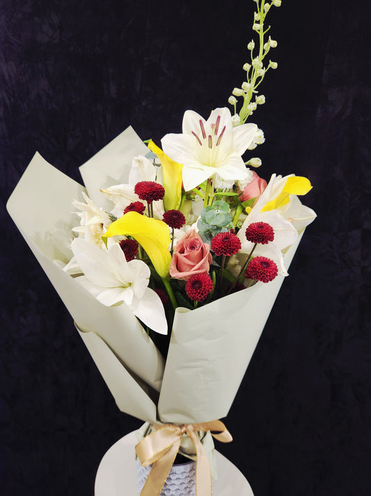 Bloom Blush (Hand Tied)