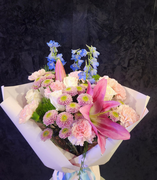 Blush Harmony (Hand Tied)