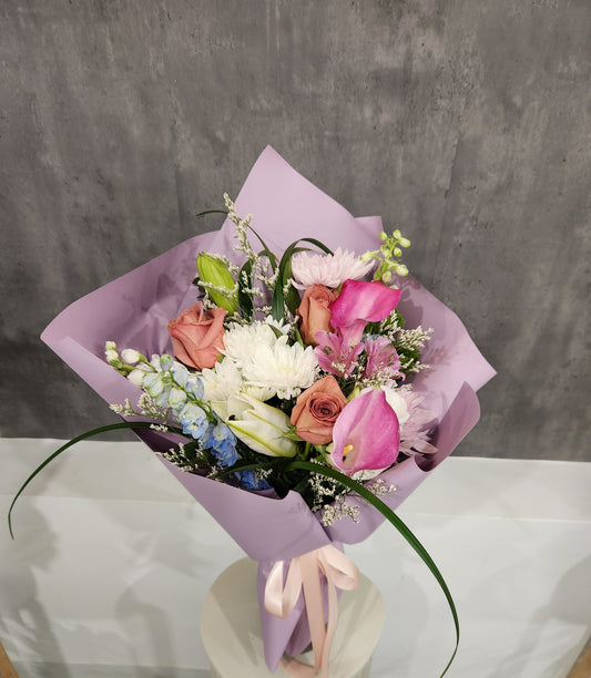 Bloom Blush (Hand Tied)