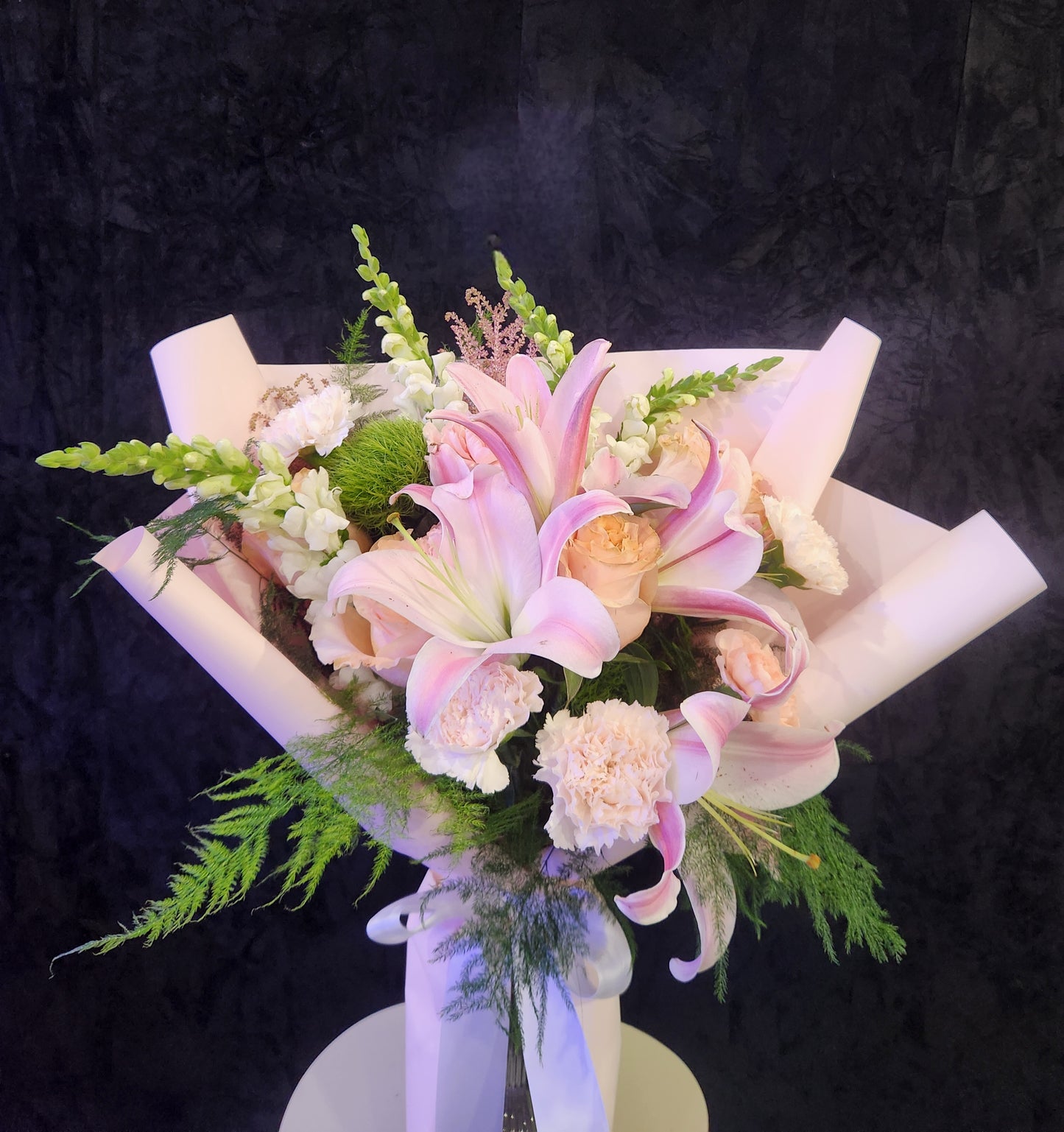 Bloom Blush (Hand Tied)