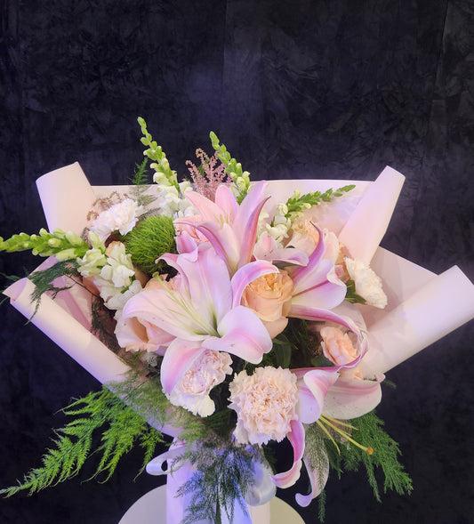 Bloom Blush (Hand Tied)