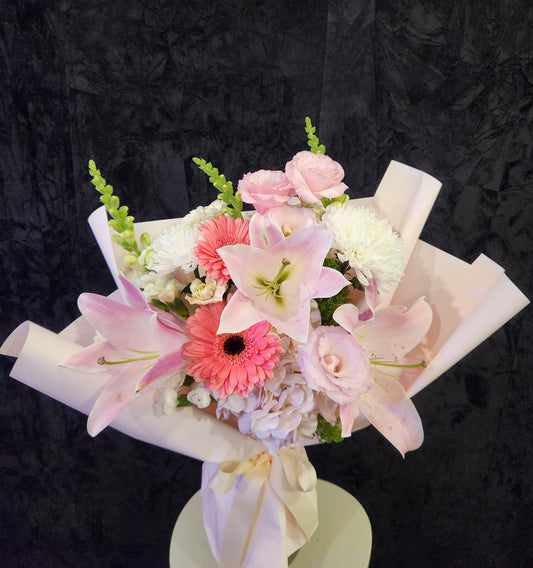 Blush Harmony (Hand Tied)