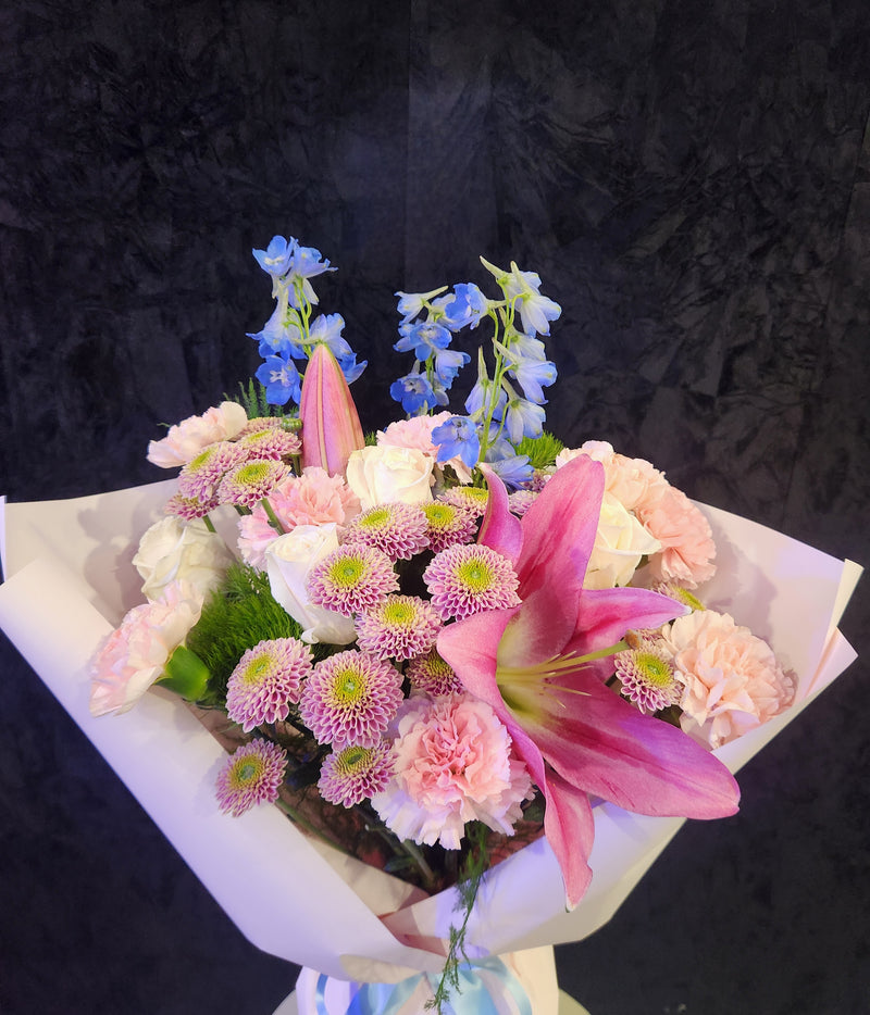 Blush Harmony (Hand Tied)
