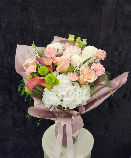 Blush Harmony (Hand Tied)