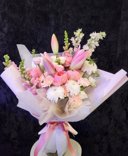 Blush Harmony (Hand Tied)