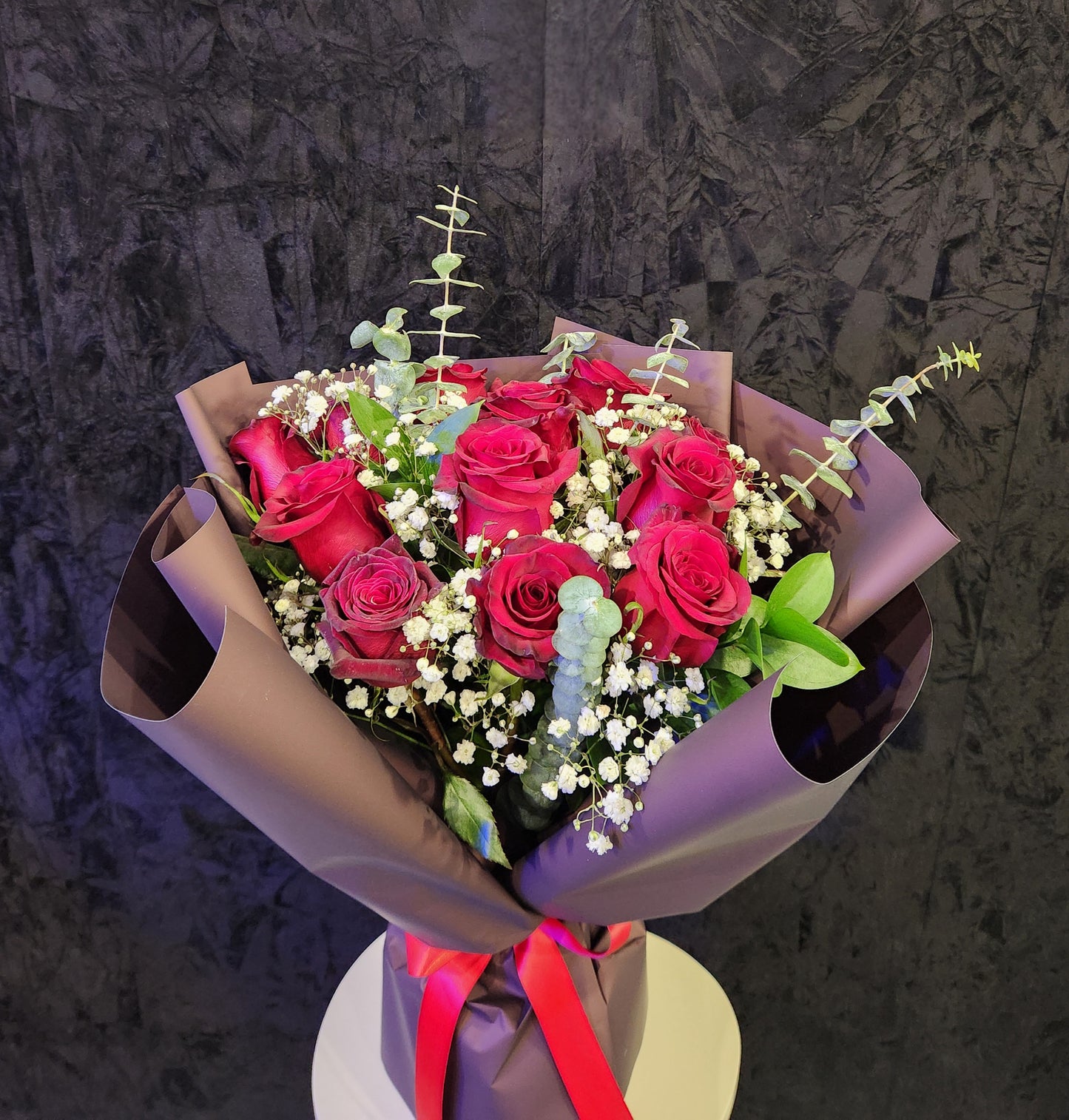 Classic Red Roses Valentine's Bouquet